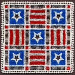 FSL Patriotic Doily 03 machine embroidery designs