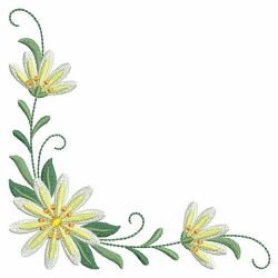 Heirloom Folk Art Flowers 08 machine embroidery designs