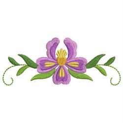 Heirloom Folk Art Flowers 11 machine embroidery designs