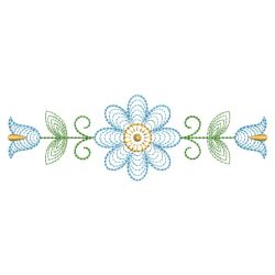 Heirloom Rippled Flowers machine embroidery designs