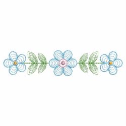 Heirloom Rippled Flowers 03