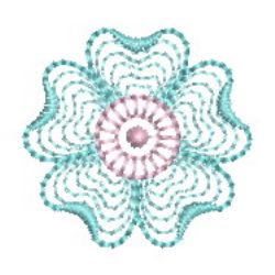 Heirloom Rippled Flowers 04