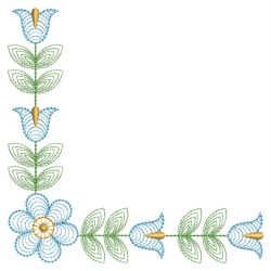 Heirloom Rippled Flowers 05