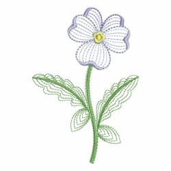 Rippled Pansies 01(Lg) machine embroidery designs