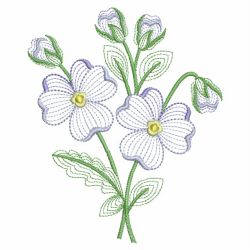 Rippled Pansies 02(Sm) machine embroidery designs