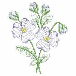 Rippled Pansies 02(Md) machine embroidery designs