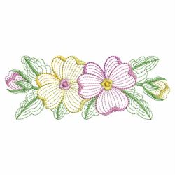 Rippled Pansies 04(Md) machine embroidery designs