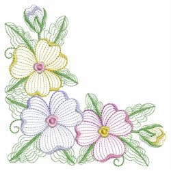 Rippled Pansies 05(Md) machine embroidery designs