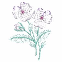Rippled Pansies 10(Md) machine embroidery designs