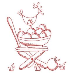 Redwork Country Treasure 05(Lg) machine embroidery designs