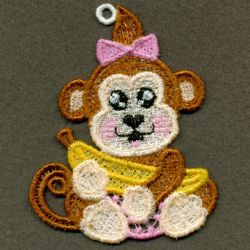 FSL Little Monkey 02 machine embroidery designs