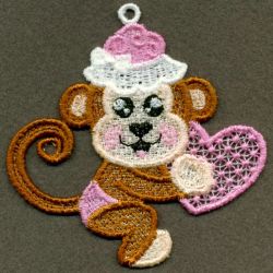 FSL Little Monkey 04 machine embroidery designs