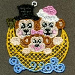 FSL Little Monkey 09 machine embroidery designs