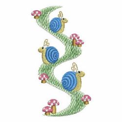 Spring Animal Borders 04(Md) machine embroidery designs
