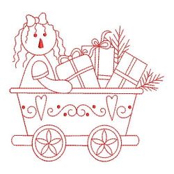 Redwork Country Train 05(Sm) machine embroidery designs