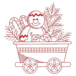 Redwork Country Train 06(Sm) machine embroidery designs