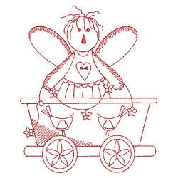 Redwork Country Train 07(Lg) machine embroidery designs