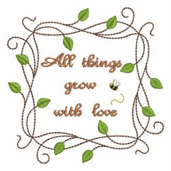 All Things Grow With Love 01 machine embroidery designs