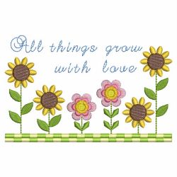 All Things Grow With Love 06 machine embroidery designs