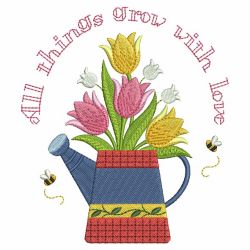 All Things Grow With Love 08 machine embroidery designs