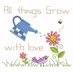 All Things Grow With Love 10 machine embroidery designs
