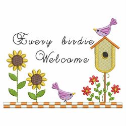 Every Birdie Welcome 10 machine embroidery designs