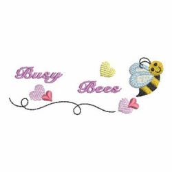 Busy Bees 05 machine embroidery designs