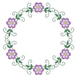 Heirloom Flower Wreath 09(Lg)
