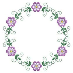 Heirloom Flower Wreath 09(Lg)