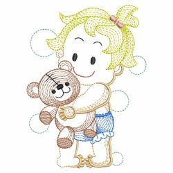 Rippled Lovely Baby(Sm) machine embroidery designs
