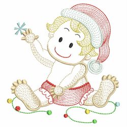 Rippled Lovely Baby 02(Lg) machine embroidery designs