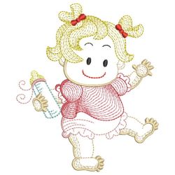 Rippled Lovely Baby 03(Lg) machine embroidery designs