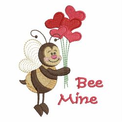 Valentine Bee 10 machine embroidery designs