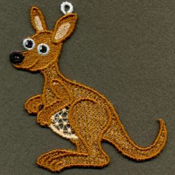 FSL Kangaroo 08 machine embroidery designs