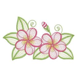 Rippled Portulaca Grandiflora 05(Sm) machine embroidery designs