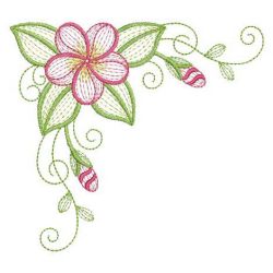 Rippled Portulaca Grandiflora 08(Md) machine embroidery designs
