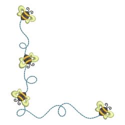 Bee Happy 02 machine embroidery designs