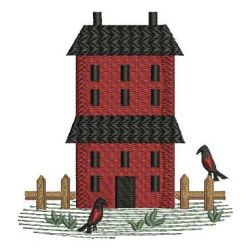 Primitive Homes 02 machine embroidery designs