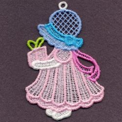 FSL Pink Sunbonnets 02 machine embroidery designs