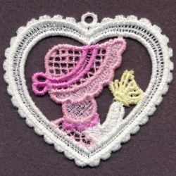 FSL Pink Sunbonnets 04 machine embroidery designs
