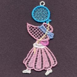 FSL Pink Sunbonnets 06 machine embroidery designs