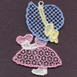 FSL Pink Sunbonnets 10 machine embroidery designs