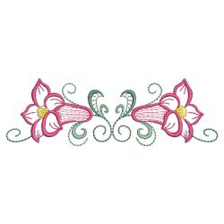 Vintage Graceful Flowers(Sm) machine embroidery designs