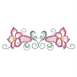 Vintage Graceful Flowers(Lg) machine embroidery designs