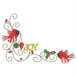 Heirloom Christmas Cardinals 13 machine embroidery designs