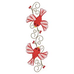 Heirloom Christmas Cardinals 18 machine embroidery designs