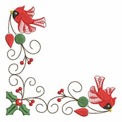 Heirloom Christmas Cardinals 21 machine embroidery designs