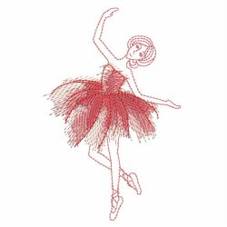 Watercolor Ballet girls(Sm) machine embroidery designs