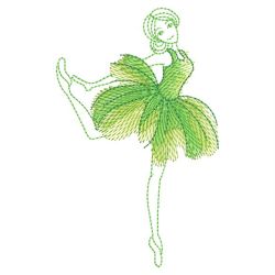 Watercolor Ballet girls 04(Sm) machine embroidery designs