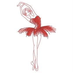 Watercolor Ballet girls 07(Sm) machine embroidery designs